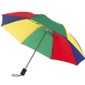 UMBRELLA MULTI COLOR STRIGHT HANDLE RED/BLUE/YELL