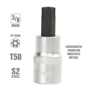 SOCKET TORX TAMP T50 X 3/8DR
