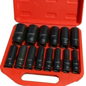 SOCKET SET DEEP IMP 15PCX1/2DR