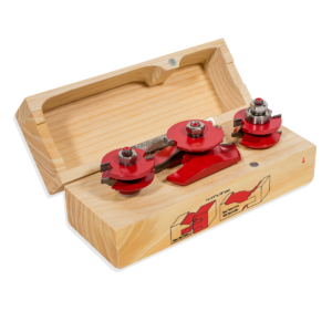 ROUTER BIT SET 3PCX1/2'SHANK OGEE SU